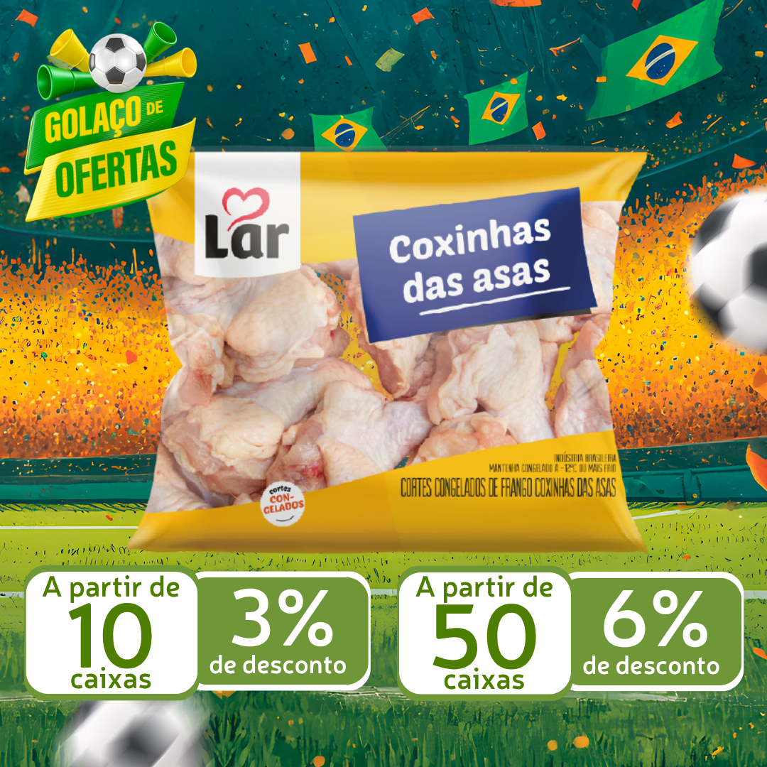 Coxinha da Asa Cong 20kg - Lar